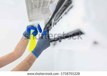 Aircondition service and maintenance, fixing AC unit and cleaning / disinfecting the filters from dangerous pathogens.