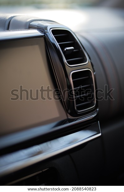 Air-conditioning outlet in\
car cabin\
interior