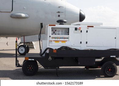 Aircraft Auxiliary Generator for Emergency Electric Power - Shutterstock ID 1562173189