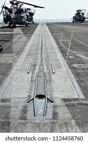 Aircraft Carrier Runway Catapult