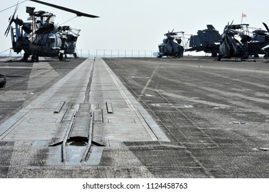 Aircraft Carrier Runway Catapult