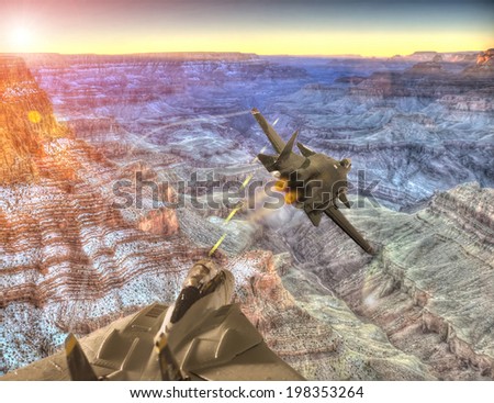 aircraft chasing