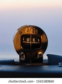 Aircraft Compass in a Cessna 172