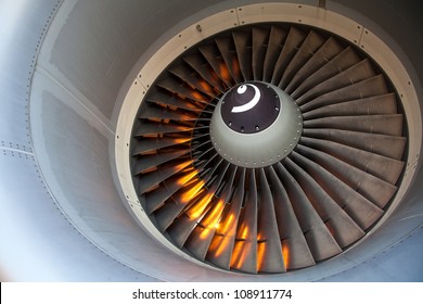 Aircraft Engine - Close Up