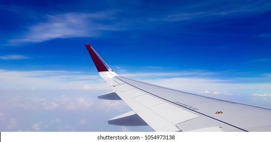 Aircraft ‘s Wing On Sky