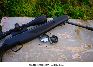 Airgun And Pellet
