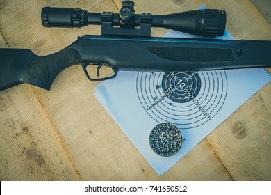 Airgun And Pellets