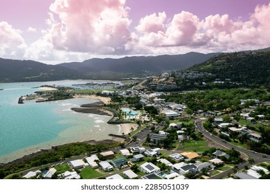 Airlie Beach in the Whitsunday Region of Queensland, Australia - Shutterstock ID 2285051039