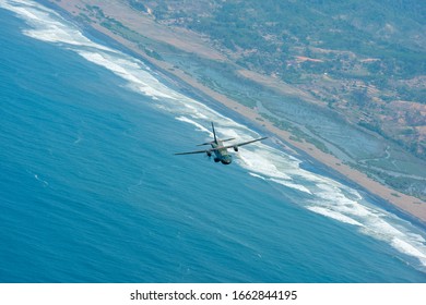 The Airlifter Crossing The Beach