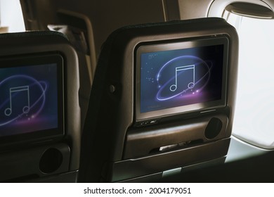 Airline In Flight Entertainment Screen