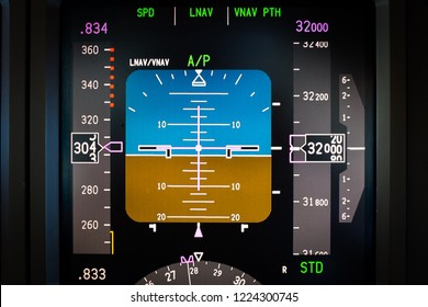 Airliner Flight Instrument PFD