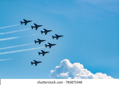 Airplain Aviation Blue Sky