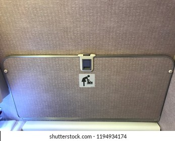 Airplane Baby Changing Table Toilet Stock Photo 1194934174 | Shutterstock