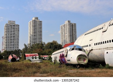 Airplane Graveyard Bangkok, Thailand