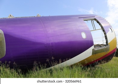 Airplane Graveyard In Thailand