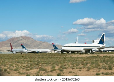 Airplane Graveyard In Victorville, California