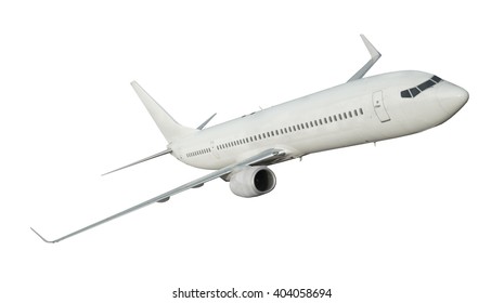 Airplane Isolated On White Background