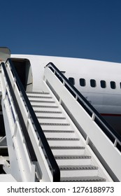 Airplane Ladder Closeup