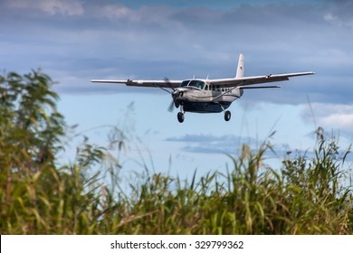 Airplane Landing - Powered by Shutterstock