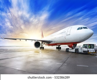 Airplane On A Runway