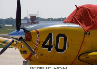 Airplane On The Tarmac At The Former Andrews Air Force Base (now Joint Base Andrews) During The Annual Air Show.