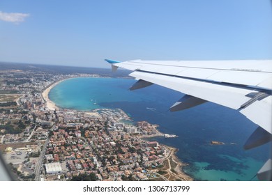 In A Airplane Over Palma De Mallorca