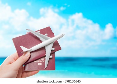 Airplane Passport Flight Travel Traveller Fly Travelling