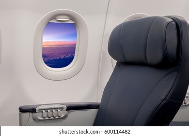 Airplane Seat And Window