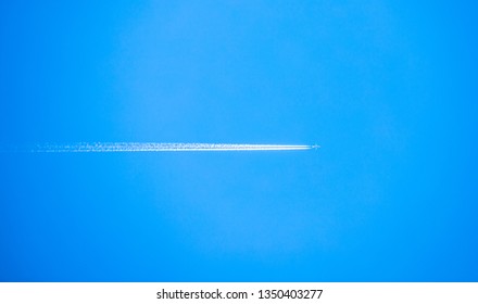 An Airplane Trail