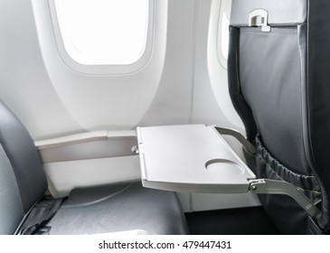 Airplane Tray Table On Seat Back