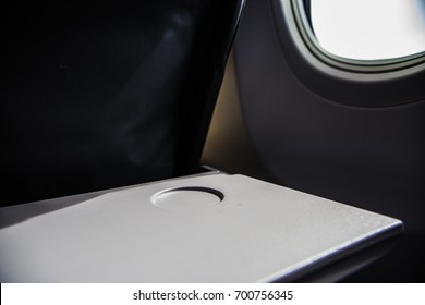 Airplane Tray Table On Seat Back