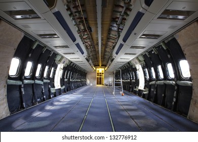 Airplane Under Heavy Maintenance.