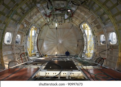 Airplane Under Heavy Maintenance.