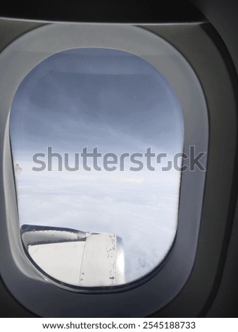 Similar – Image, Stock Photo Off through the center into the green