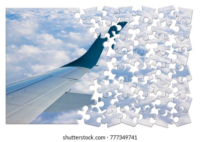 Airplane Puzzle High Res Stock Images Shutterstock