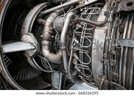 Similar – Truck Engine Motor Components In Car Service Inspection