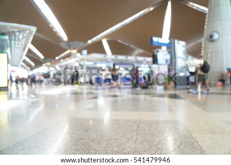 airport blurred background 