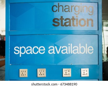 Airport Charging Station Available