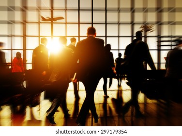 Airport Commuter Business Travel Tour Vacation Concept