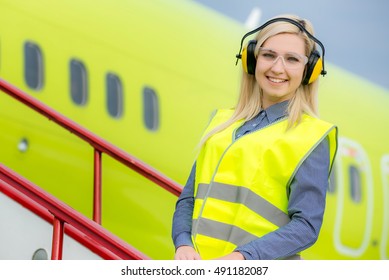 Airport Female Worker