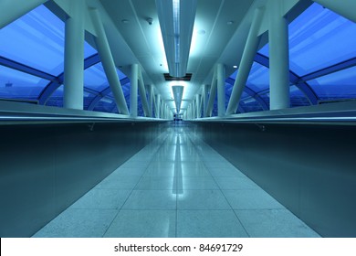 Airport gangway in Dubai, United Arab Emirates