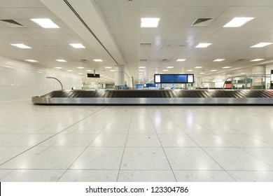 Airport Interior At Baggage Claim