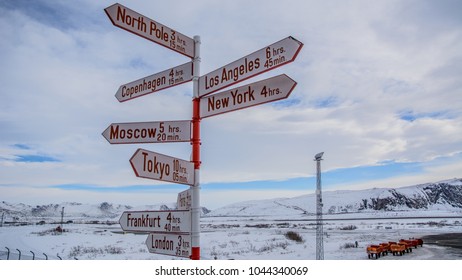 Airport Kangerlussuaq Sign