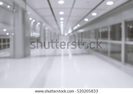 Airport Link Blurred background