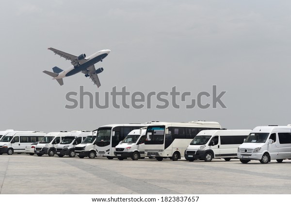 Airport passenger service transfers on minibuses\
and buses