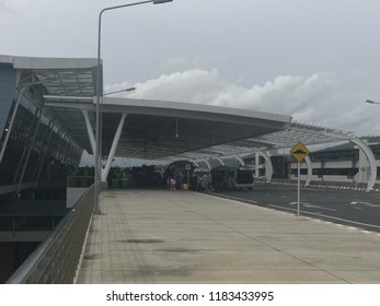 Airport Pickup, Phuket International Airport, Arrivals Of Overseas Tour Group September 16, 2018.