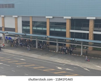 Airport Pickup, Phuket International Airport, Arrivals Of Overseas Tour Group September 16, 2018.