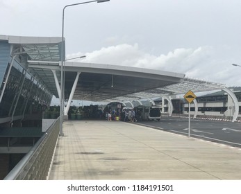 Airport Pickup, Phuket International Airport, Arrivals Of Overseas Tour Group September 16, 2018.