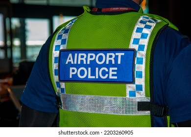 Airport Police Emblems In Shannon Ireland, Emblem Police On Airport ,Shannon,Ireland,17,09,2022