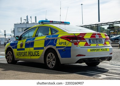 Airport Police Emblems In Shannon Ireland, Emblem Police On Airport ,Shannon,Ireland,17,09,2022